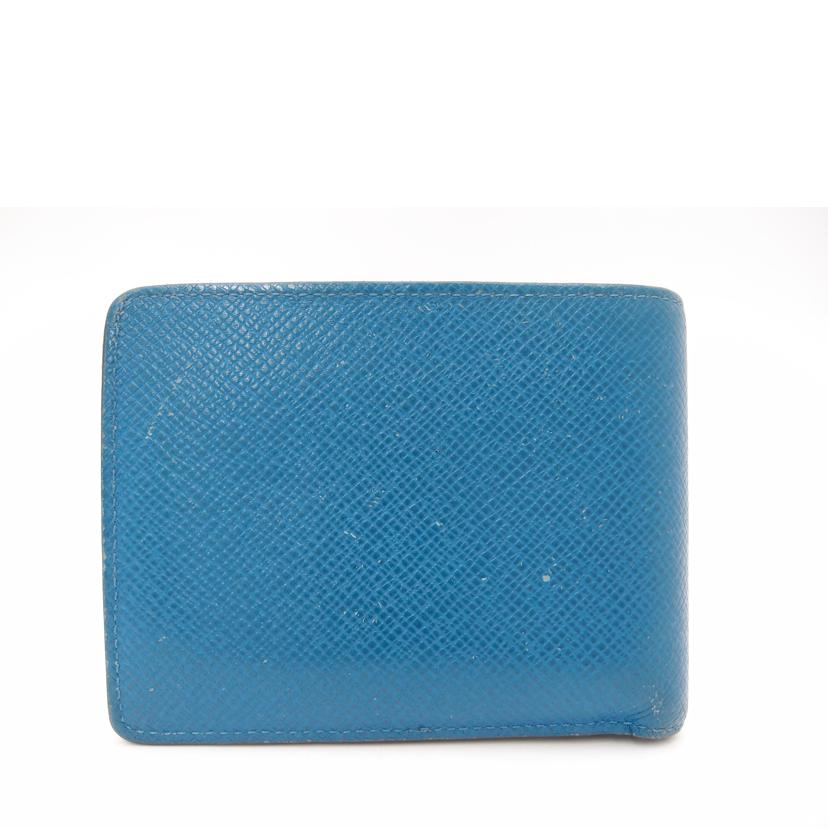 ＬＯＵＩＳ　ＶＵＩＴＴＯＮ ルイ・ヴィトン　二つ折り財布　札入れ　レザー　ブルー　メンズ/ポルトフォイユ・ミュルティプル／タイガ／ブルー/M30679//SP1145/ABランク/69
