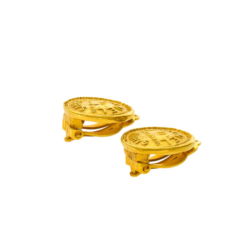 ＣＨＡＮＥＬ シャネル　アクセサリー　ブランドアクセサリー　レディース　ゴールド　/カンボンゴールドカラーイヤリング//Bランク/75