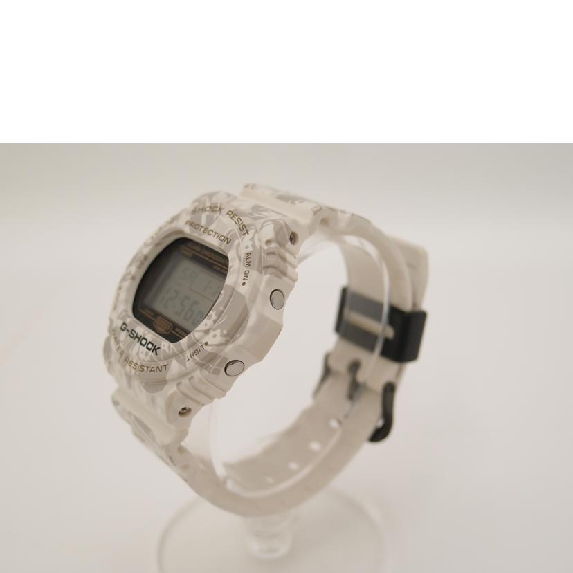 ＣＡＳＩＯ カシオ　腕時計　クォーツ　ブラック×ホワイト/Ｇ－ＳＨＯＣＫ／七福神モデル／寿老人モデル/DW-5700SLG-7JR//8D14HT/Bランク/69