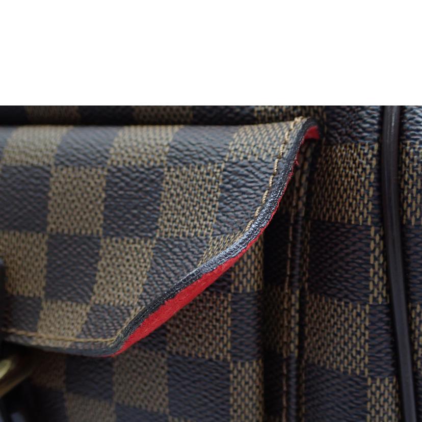 ＬＯＵＩＳ　ＶＵＩＴＴＯＮ ルイヴィトン ルイ・ヴィトン ビトン ダミエ・エベヌ 市松模様 ブラウン 茶 ショルダーバッグ ハンドバッグ トートバッグ ブラウン メンズ レディース 定番 人気 ＬＶ 斜め掛け 肩がけ/ナイツブリッジ／ダミエ／エベヌ/N51201//VI0***/Aランク/62