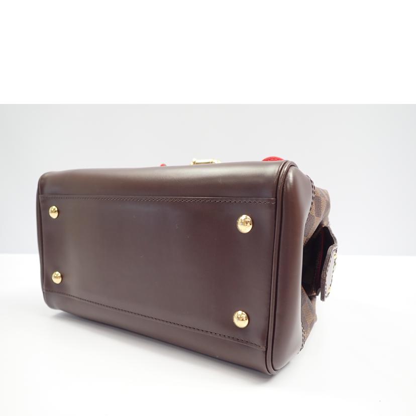 ＬＯＵＩＳ　ＶＵＩＴＴＯＮ ルイヴィトン ルイ・ヴィトン ビトン ダミエ・エベヌ 市松模様 ブラウン 茶 ショルダーバッグ ハンドバッグ トートバッグ ブラウン メンズ レディース 定番 人気 ＬＶ 斜め掛け 肩がけ/ナイツブリッジ／ダミエ／エベヌ/N51201//VI0***/Aランク/62