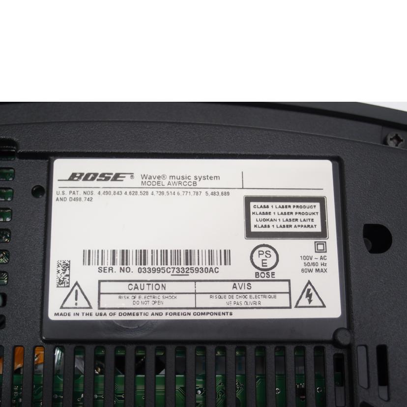 ＢＯＳＥ ボーズ/Ｗａｖｅ　Ｍｕｓｉｃ　Ｓｙｓｔｅｍ/AWRCCB//033995C73325930AC/ABランク/69