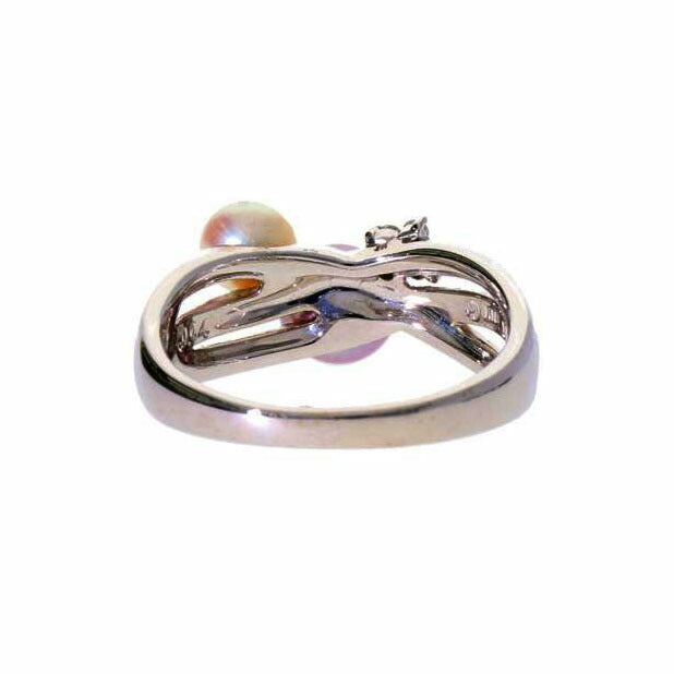 /　Ｋ１８ＷＧダイヤリング　０．０４ｃｔ//Aランク/75