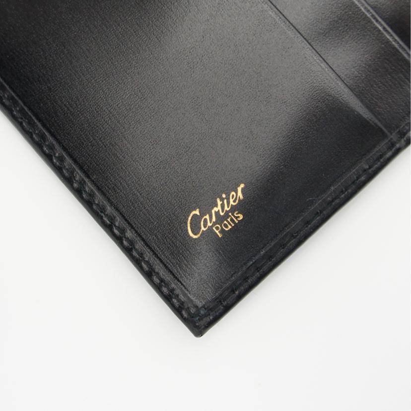 Ｃａｒｔｉｅｒ Cartier　カルティエ　パンテール　三つ折り財布　黒　レザー　レディース/Ｃａｒｔｉｅｒパンテール三つ折り財布/ L3000209//EL4*****/Aランク/37