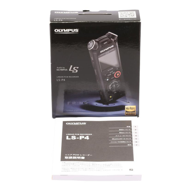 美品】OLYMPUS LS-P4 BLK オリンパス ICレコーダー-