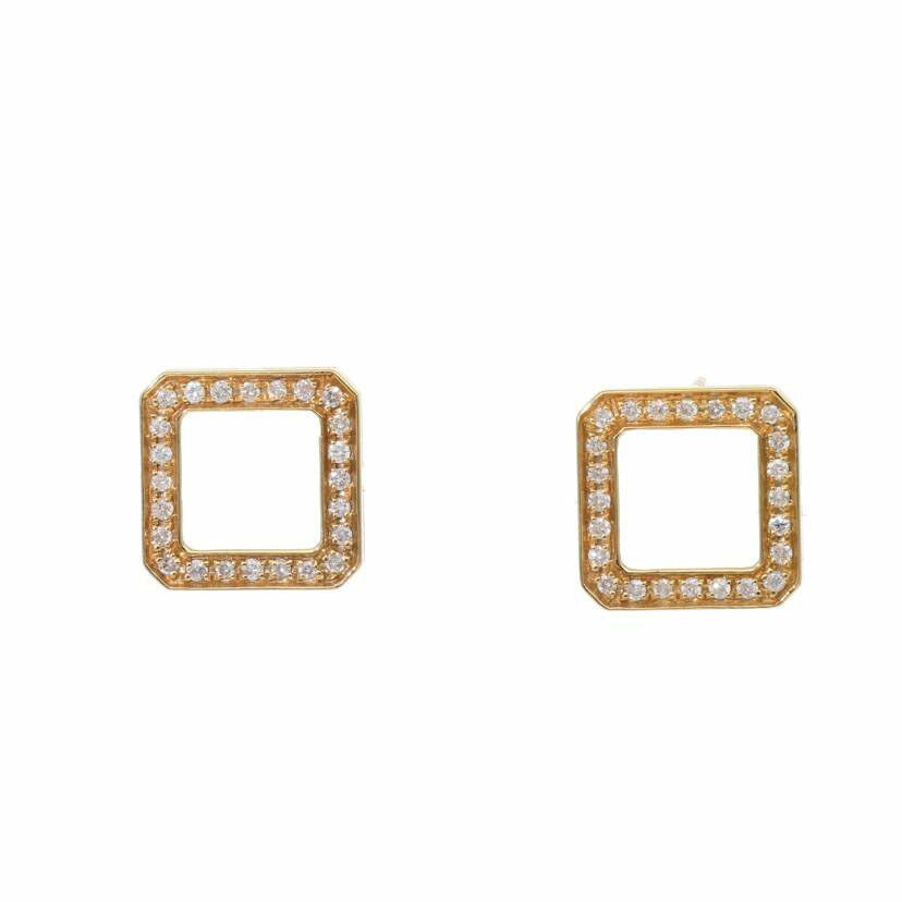 Ｋ１８/Ｋ１８ダイヤピアス　０．２３／０．２３/3.2//0.23/0.23/Aランク/75