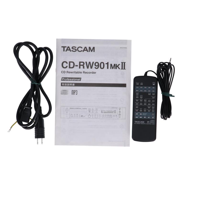 ＴＡＳＣＡＭ タスカム/ＣＤ－Ｒレコーダー/CD-RW901MKII//1770052/ABランク/75