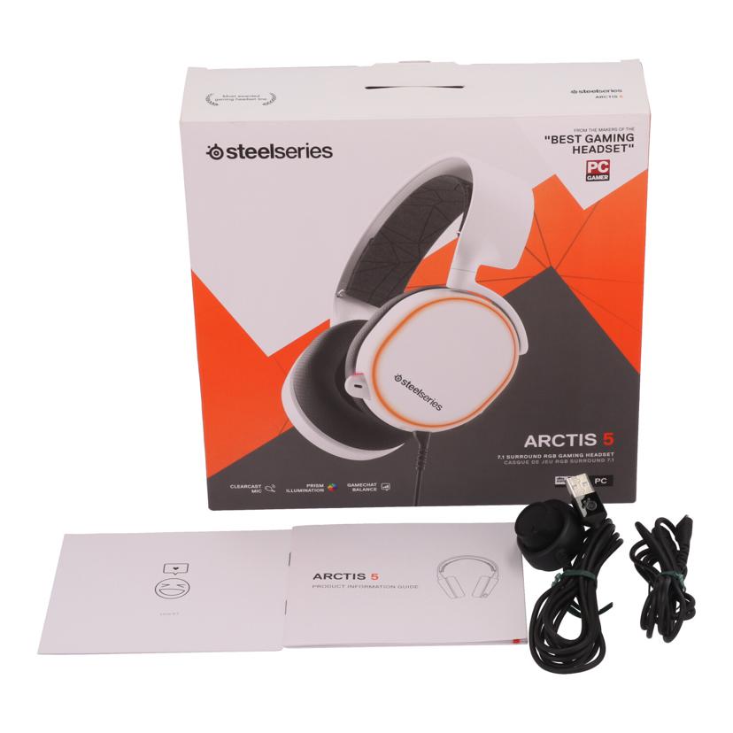 ｓｔｅｅｌｓｅｒｉｅｓ steelseries/ゲーミングヘッドセット/ARCTIS 5//Bランク/77