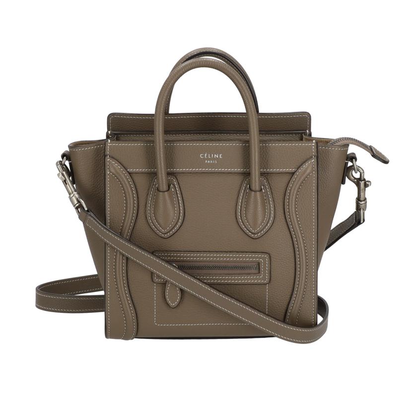 ＣＥＬＩＮＥ セリーヌ　CELINE　ナノショッパー　レディース　ハンドバッグ/ナノショッパー/F-AT-2128//F-C******/ABランク/37