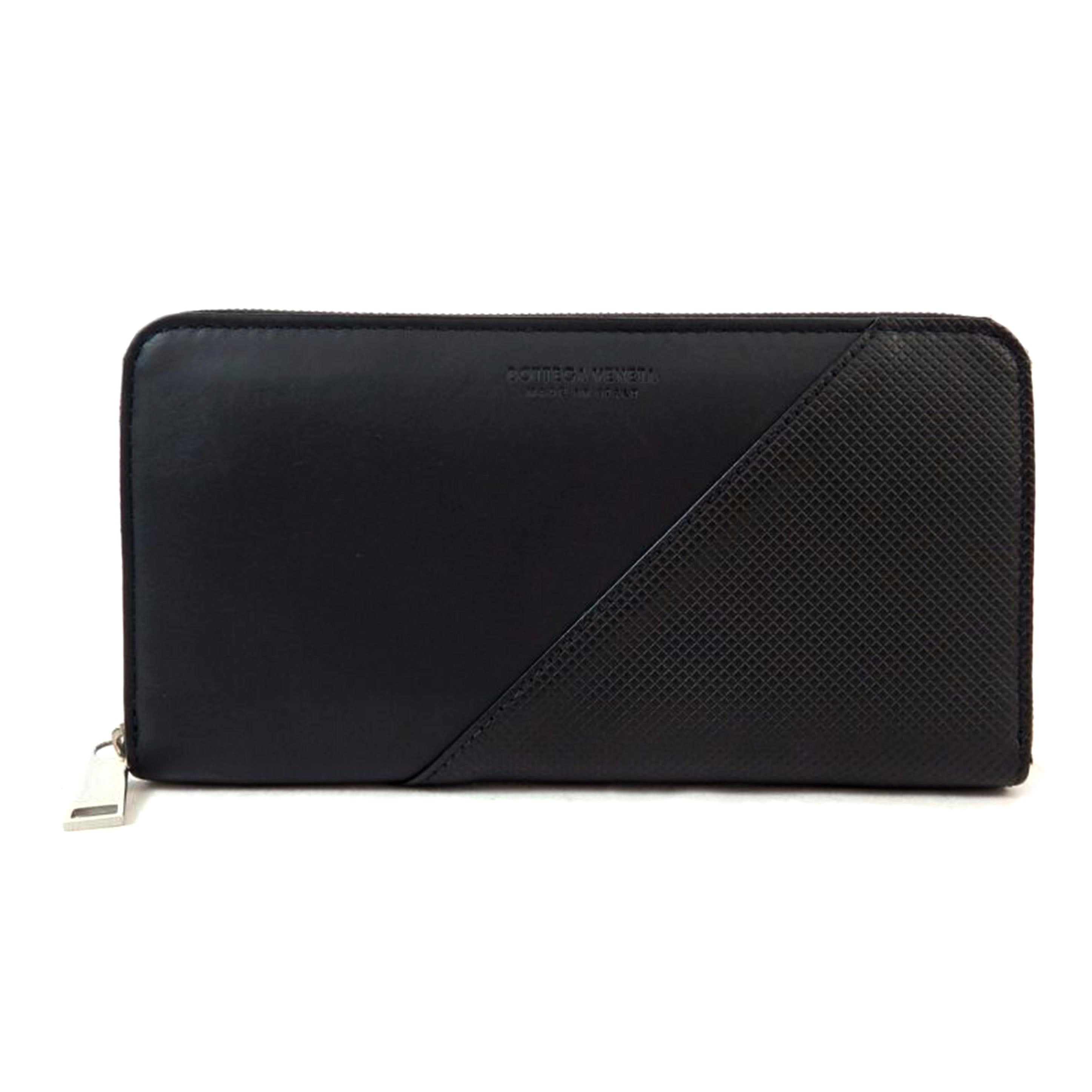 ＢＯＴＴＥＧＡ　ＶＥＮＥＴＡ ボッテガヴェネタ/ジッパー付き長財布　ＢＫ//P007303830/ABランク/72