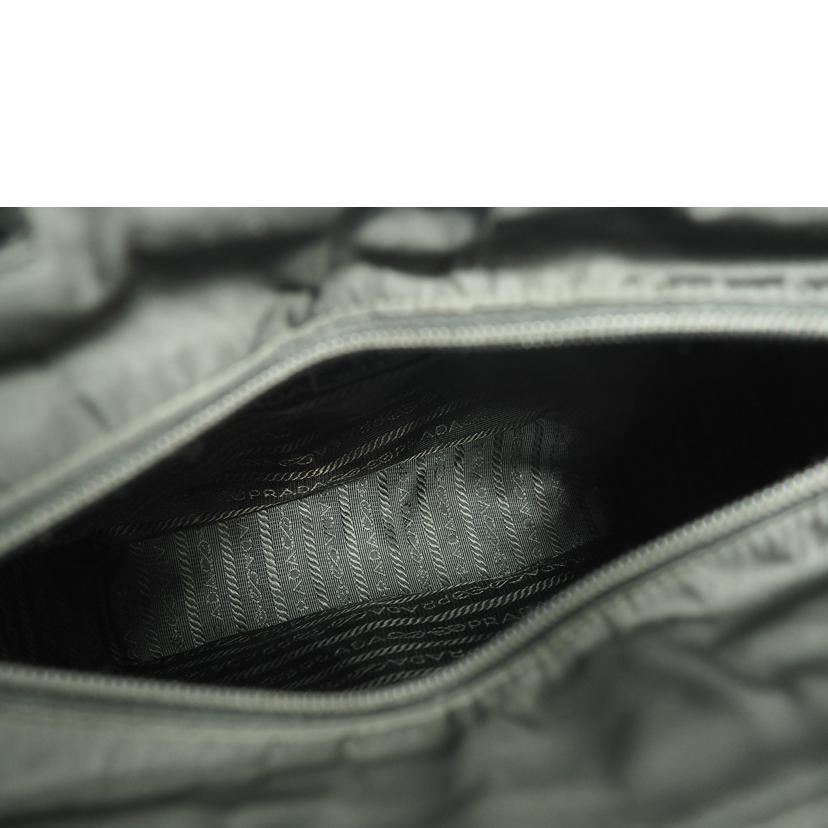 ＰＲＡＤＡ プラダ/ハンドＢ／ナイロンｘレザー／黒//Bランク/79