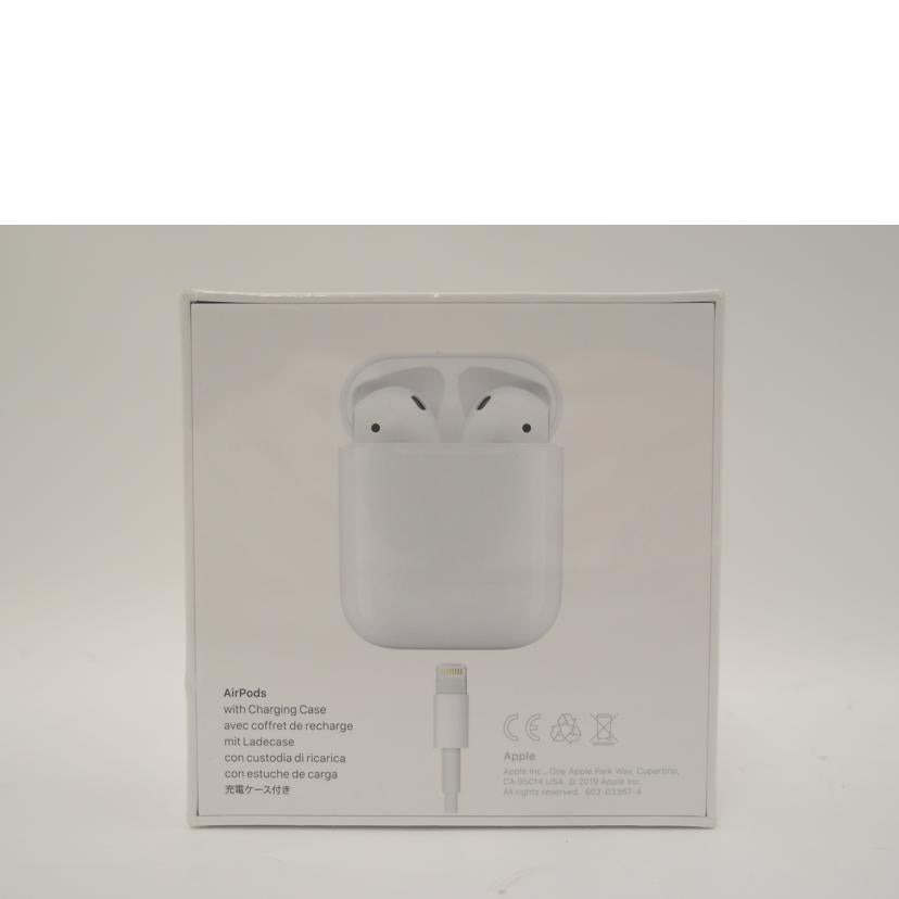 Ａｐｐｌｅ アップル/第２世代　ＡｉｒＰｏｄｓ　ｗｉｔｈ　Ｃｈａｒｇｉｎｇ　Ｃａｓｅ／ワイヤレスイヤホン/MV7N2J/A//GT6CG4W1LX2Y/Sランク/69