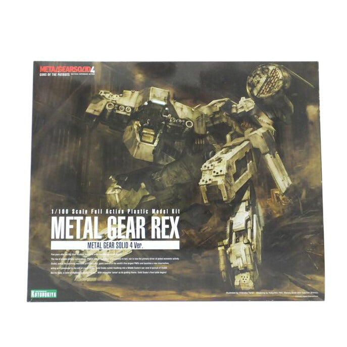 ＫＯＴＯＢＵＫＩＹＡ コトブキヤ/１／１００　メタルギア　ＲＥＸ　ＭＥＴＡＬ　ＧＥＡＲ　ＳＯＬＩＤ４　Ｖｅｒ．　｢メタルギアソリッド４　ガンズ・オブ・ザ・パトリオット｣/KP409X//SAランク/88