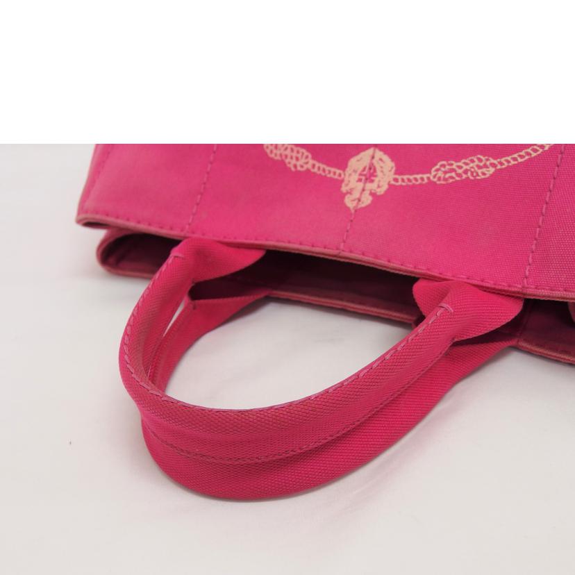 ＰＲＡＤＡ　 プラダ ハンドバッグ キャンバス/カナパＭ／トートバッグ／ピンク//197/Bランク/04