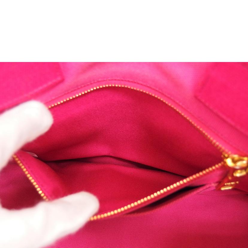 ＰＲＡＤＡ　 プラダ ハンドバッグ キャンバス/カナパＭ／トートバッグ／ピンク//197/Bランク/04