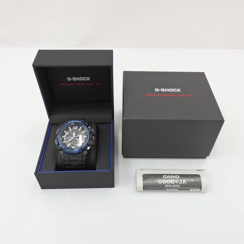 ＣＡＳＩＯ カシオ/Ｇ－ＳＨＯＣＫ／グラビティマスター／電波ソーラー/GPW-2000//5502/ABランク/77
