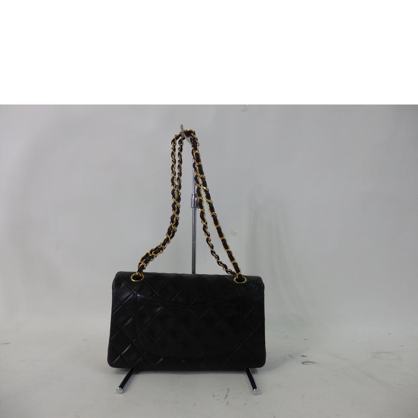 ＣＨＡＮＥＬ シャネル/マトラッセＷフラップチェーンショルダー２３／黒/A01113//515****/ABランク/84