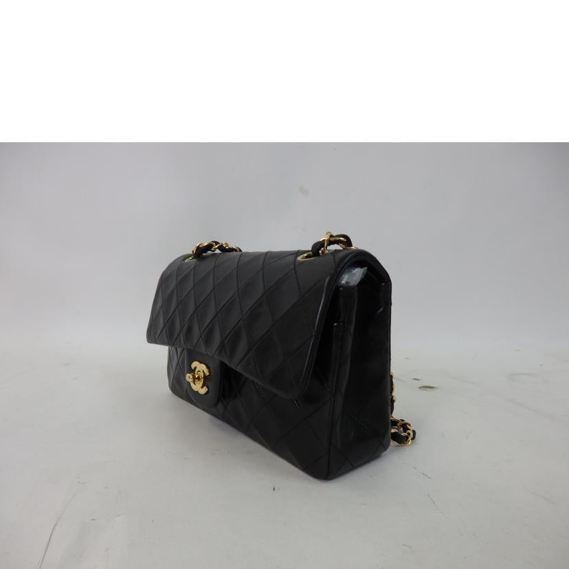 ＣＨＡＮＥＬ シャネル/マトラッセＷフラップチェーンショルダー２３／黒/A01113//515****/ABランク/84