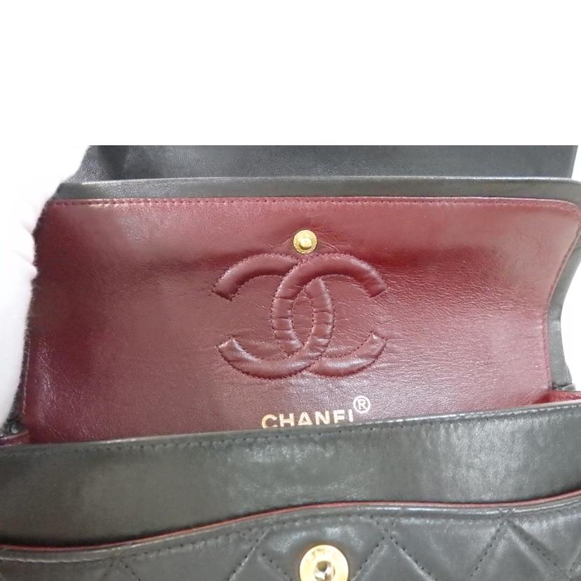 ＣＨＡＮＥＬ シャネル/マトラッセＷフラップチェーンショルダー２３／黒/A01113//515****/ABランク/84