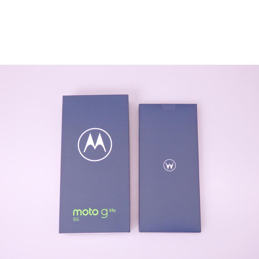 ｍｏｔｏｒｏｌａ モトローラ/ｍｏｔｏ　ｇ５３ｙ　５Ｇ／Ａ３０１ＭＯ/moto g53y 5G/A301MO//ZY22HG8JVV/Aランク/76