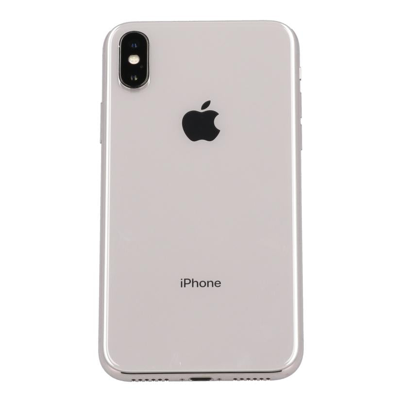 アップルiPhone X すごく 64GB シルバー MQAY2J A au