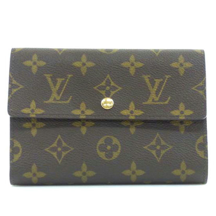 ＬＯＵＩＳ　ＶＵＩＴＴＯＮ ルイ・ヴィトン/ポルト　トレゾール・エテュイ　パピエ／モノグラム/M61202//SP1005/Aランク/64