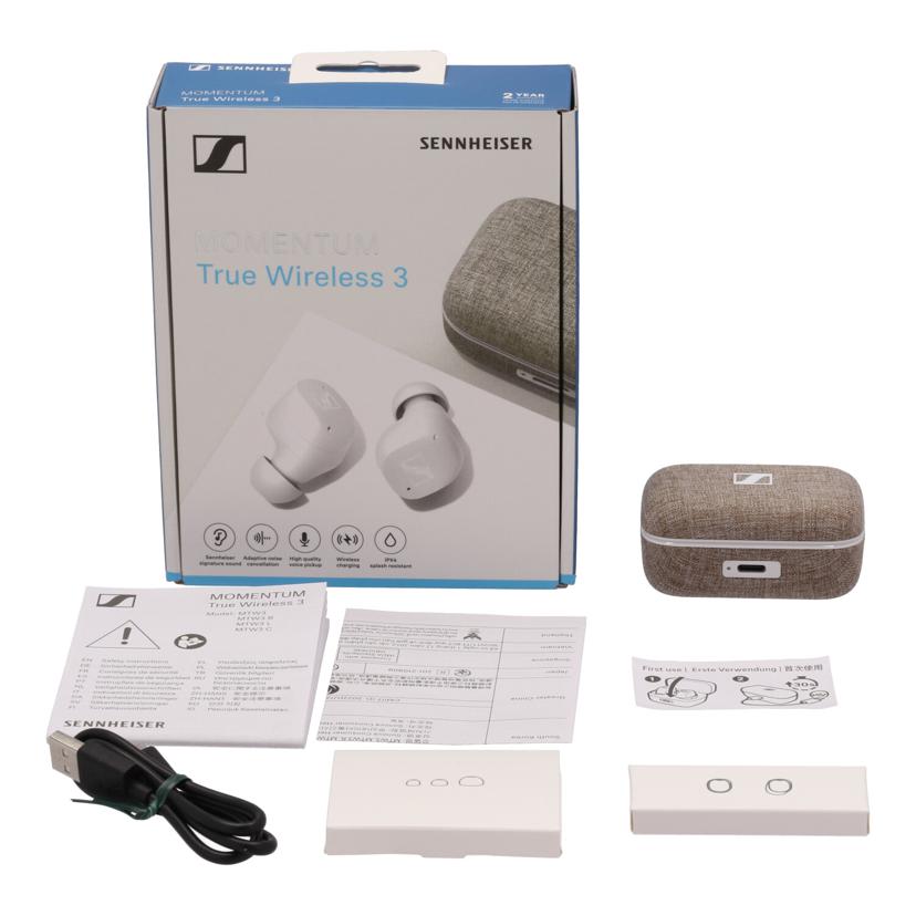 ＳＥＮＮＨＥＩＳＥＲ　 ゼンハイザー/ワイヤレスイヤホン/MTW3 MOMENTUM TRUE WIRELESS 3//0193019665/Aランク/37