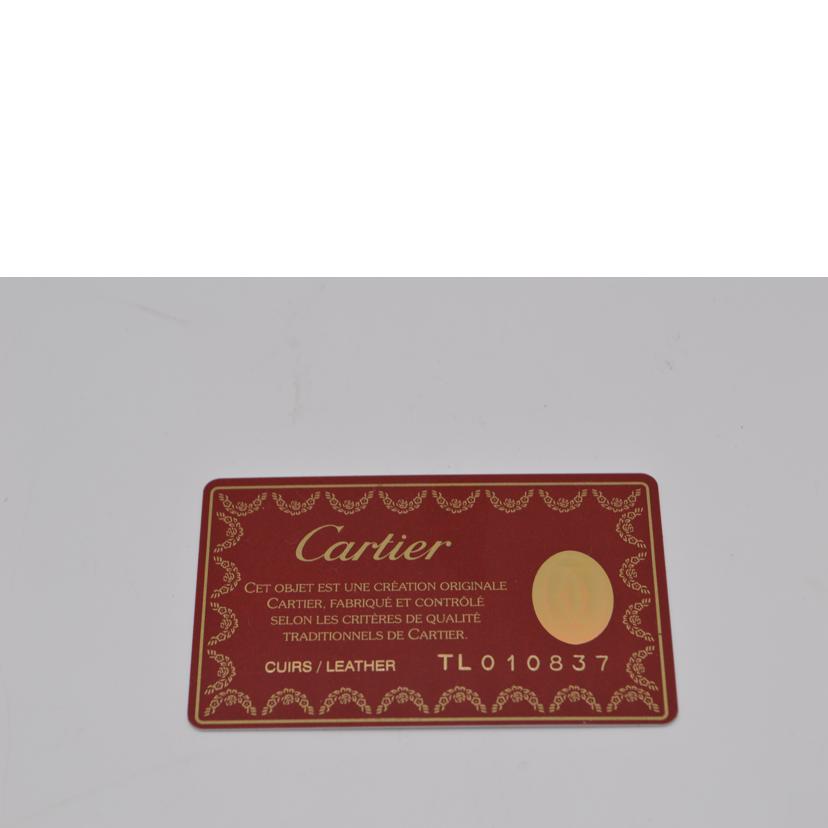 Ｃａｒｔｉｅｒ カルティエ/マルチェロ・ドゥ・カルティエサドルバックＳＭ／ノワール/L0161293//TL010837/Aランク/89