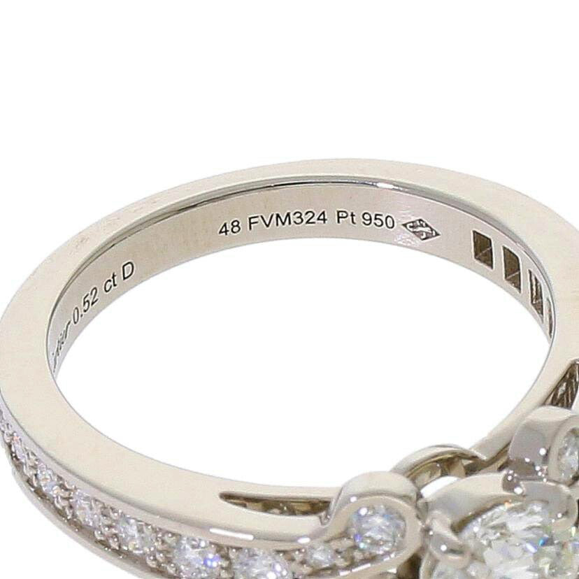 Ｃａｒｔｉｅｒ ｶﾙﾃｨｴ/　バレリーナ　ＰＴ９５０ダイヤリング０．５２ｃｔ//Aランク/75