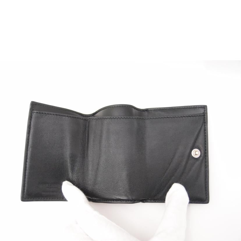 ＳＡＩＮＴ　ＬＡＵＲＥＮＴ サンローラン/カーフレザー三つ折り財布/459996//ABランク/69
