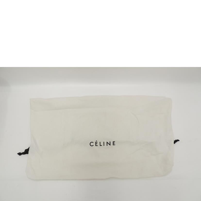 ＣＥＬＩＮＥ セリーヌ　ハンドバッグ　トートバッグ　手提げ　カーフスキン/ラゲージ・マイクロショッパー／黒×茶×アイボリー/167793//F-GA-0134/ABランク/69