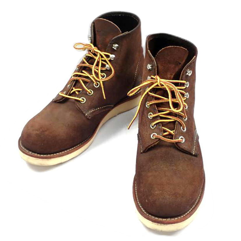 ＲＥＤ　ＷＩＮＧ ﾚｯﾄﾞｳｲﾝｸﾞ/６インチ　クラッシク　ラウンド　トゥ　ブーツ/8164//26.5cm/Cランク/62