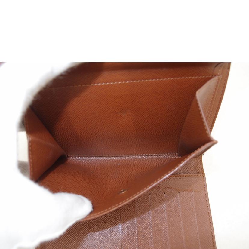 ＬＯＵＩＳ　ＶＵＩＴＴＯＮ ルイ・ヴィトン　ビトン　三つ折り財布　茶　/ポルトトレゾール・エテュイパピエ／モノグラム/M61202//SP0***/ABランク/69