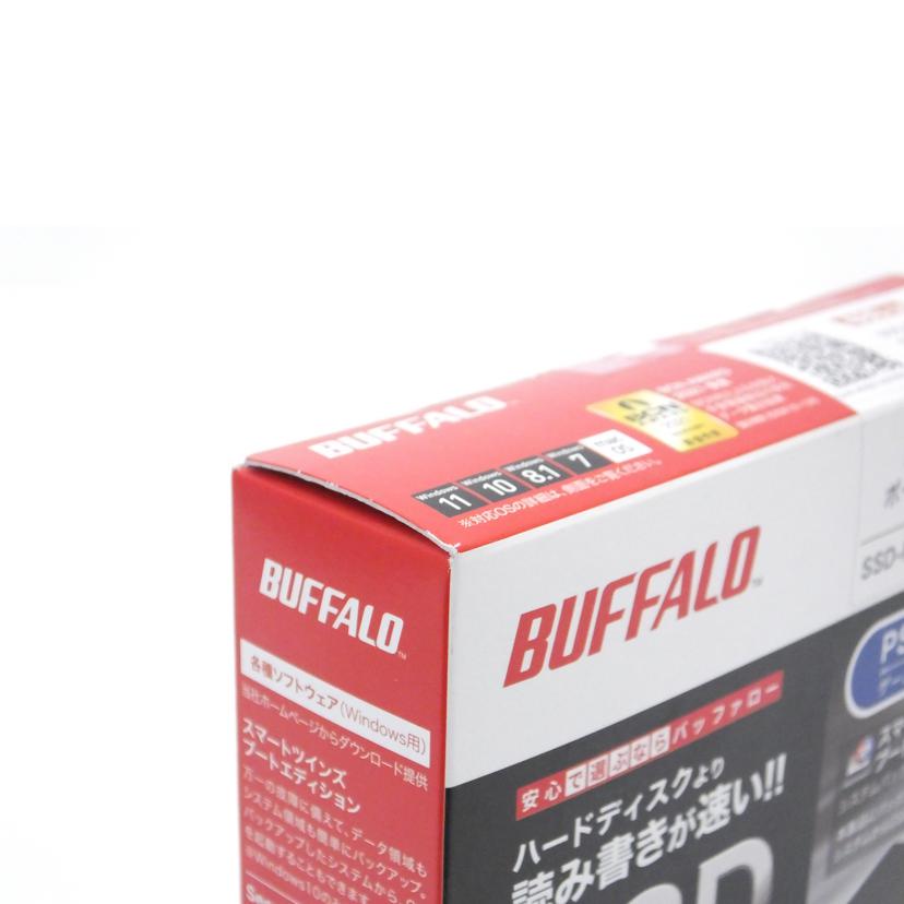 ＢＵＦＦＡＬＯ BUFFALO/ポータブルＳＳＤ　４８０ＧＢ/SSD-PG480U3-BA//40501420501156/Sランク/88