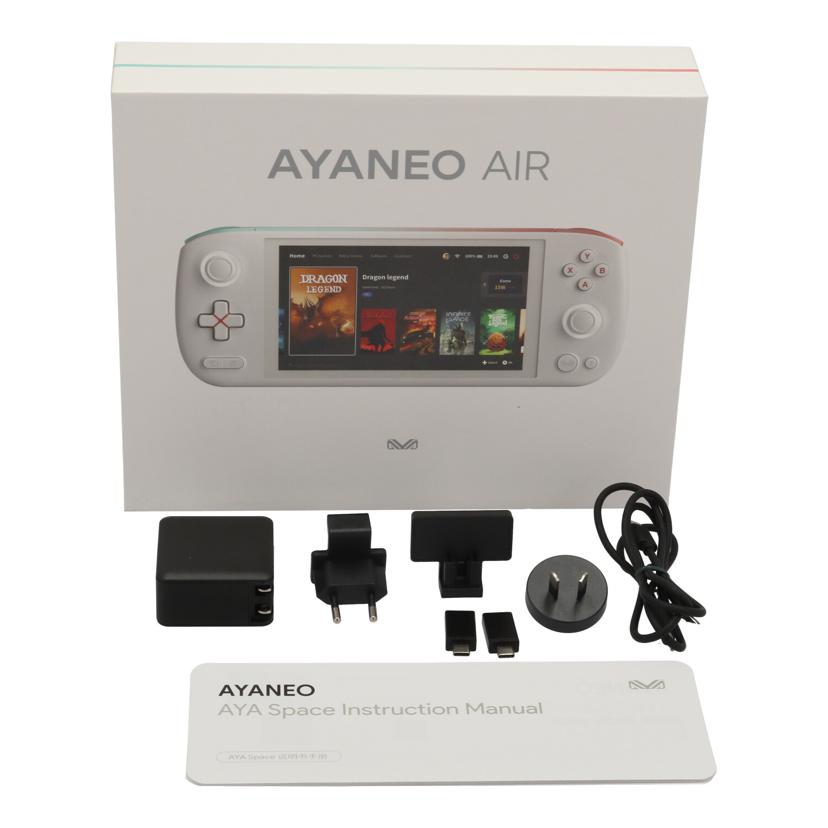 ＡＹＡＮＥＯ アヤネオ/ポータブルゲーミングＰＣ/AYANEO AIR-16/512//B04O12208WH1G0011847/Aランク/67