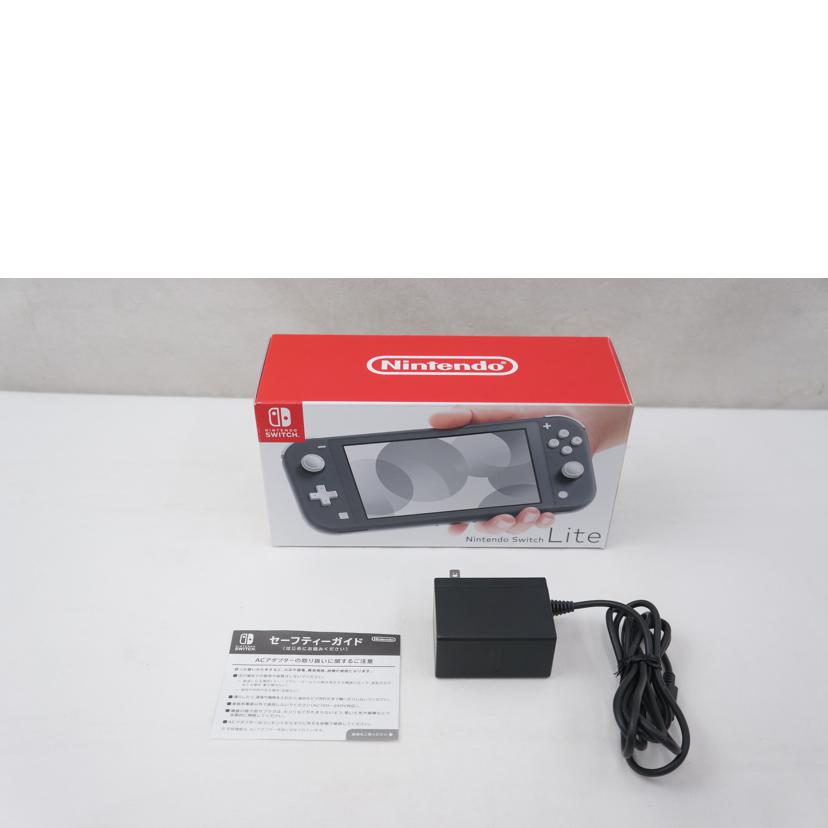 ＮＩＮＴＥＮＤＯ 任天堂/Ｓｗｉｔｃｈ　Ｌｉｔｅ　グレー/HDH-001//XJJ70001844118/ABランク/67