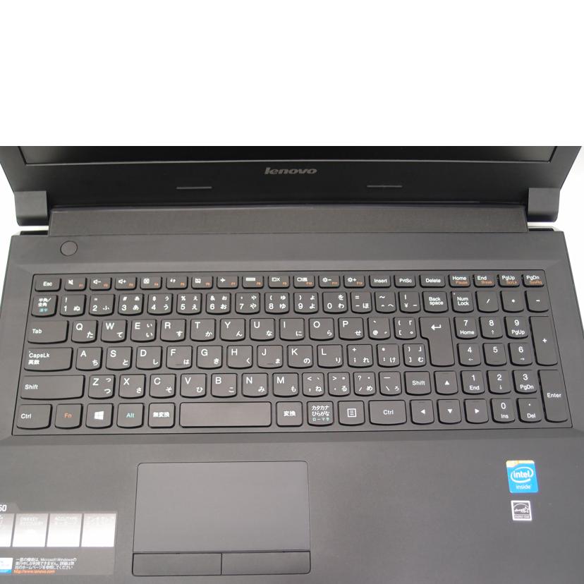 Ｌｅｎｏｖｏ レノボ/ノートパソコン/B50-30//CB35936028CB05053035 /Aランク/69