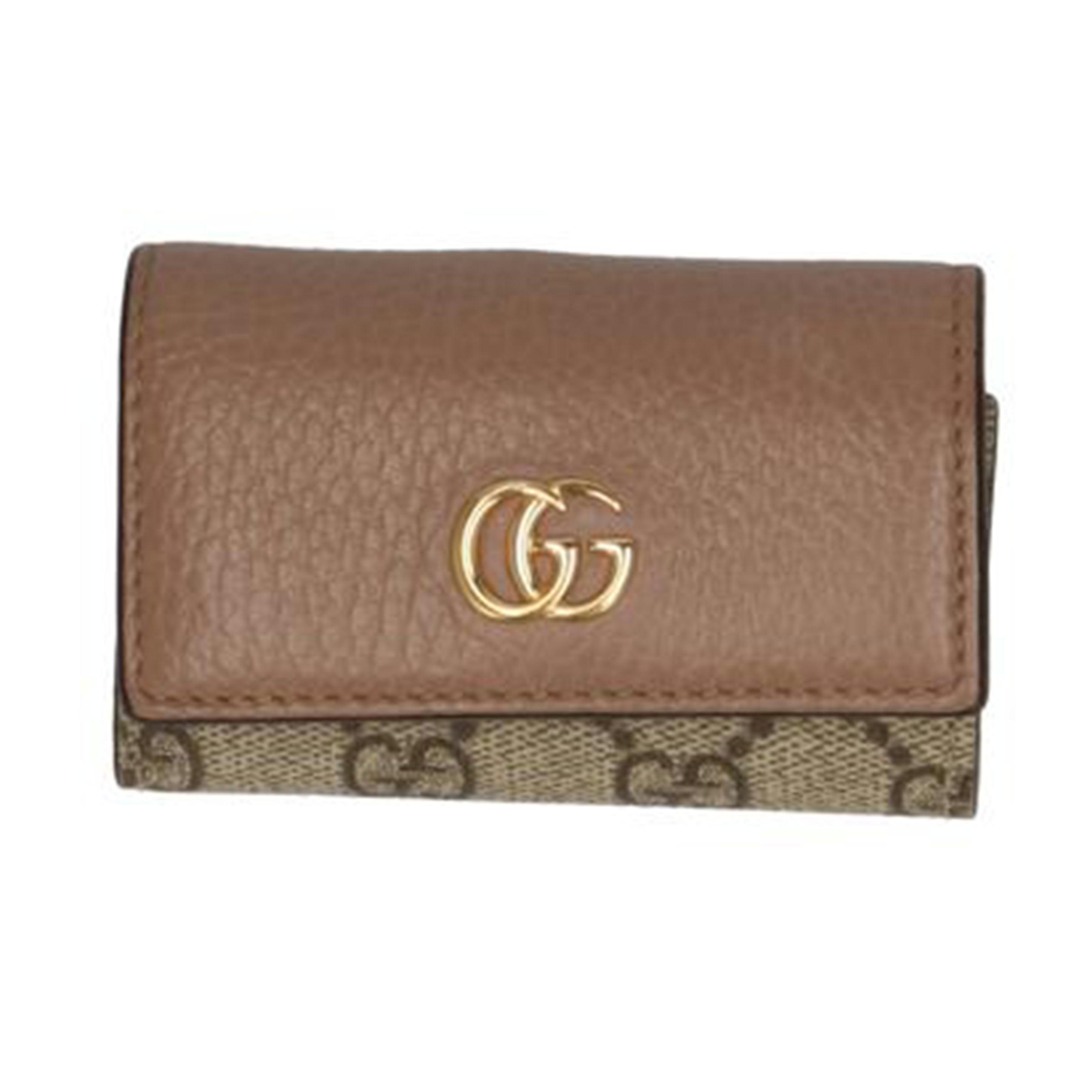 ＧＵＣＣＩ グッチ/ＧＧマーモント６連キーケース/456188//0416/ABランク/75