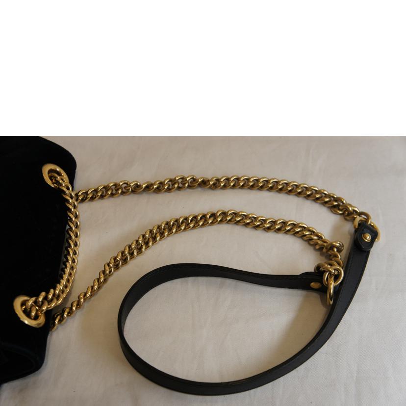 ＧＵＣＣＩ　 グッチ/ベロア２ＷＡＹチェーンショルダー/446744 //213948/ABランク/92