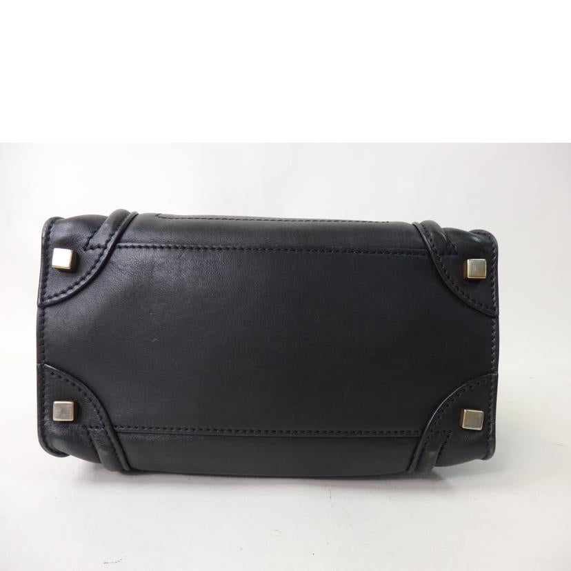 ＣＥＬＩＮＥ セリーヌ/ラゲージ／マイクロショッパー／黒//U-Z******/Bランク/84