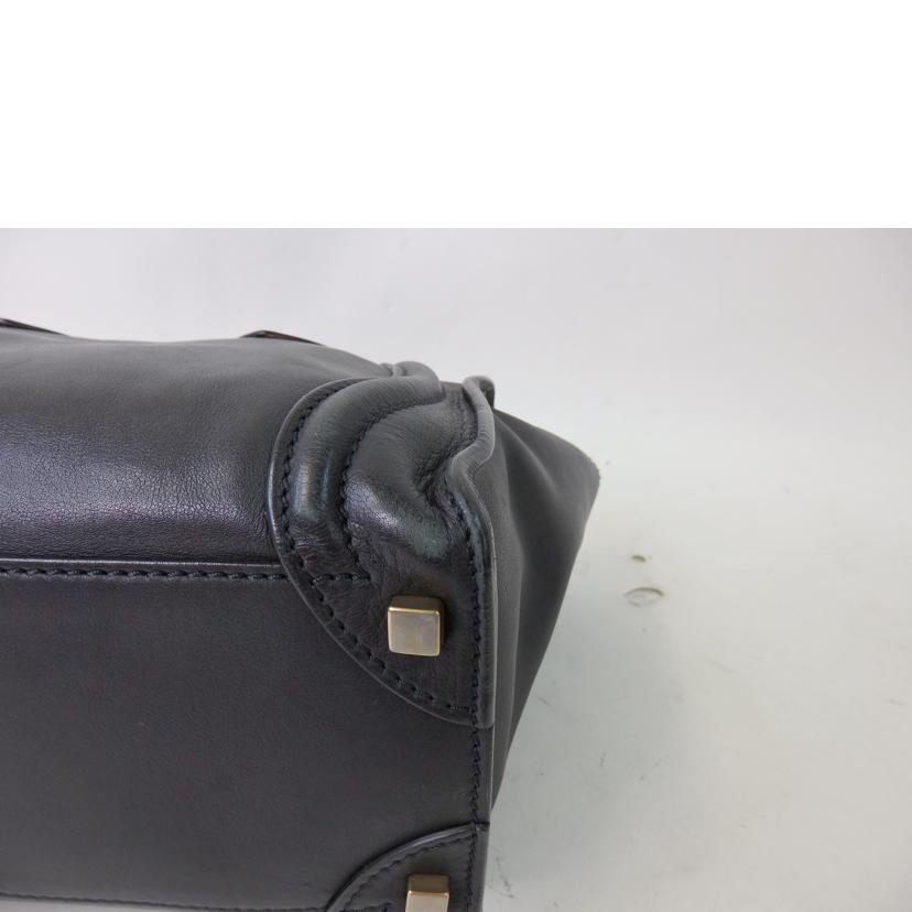 ＣＥＬＩＮＥ セリーヌ/ラゲージ／マイクロショッパー／黒//U-Z******/Bランク/84