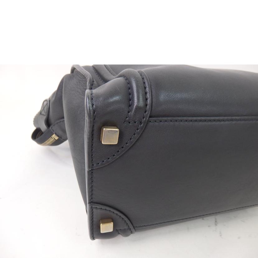 ＣＥＬＩＮＥ セリーヌ/ラゲージ／マイクロショッパー／黒//U-Z******/Bランク/84