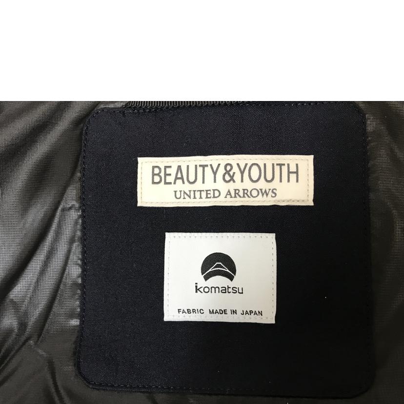 ＢＥＡＵＴＹ＆ＹＯＵＴＨ　ＵＮＩＴＥＤ　ＡＲＲＯＷＳ ビューティー＆ユース　ユナイテッドアローズ/小松マテーレ／ダウンジャケット／ネイビー/1225-114-0002//Aランク/51