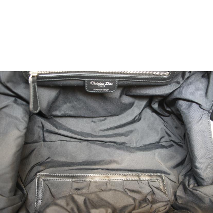 Ｃｈｒｉｓｔｉａｎ　Ｄｉｏｒ ディオール/カレーニナレザーボストンブラックＣＤロゴ//Aランク/92