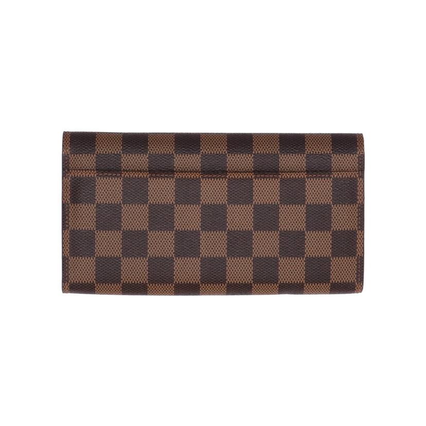 ＬＯＵＩＳ　ＶＵＩＴＴＯＮ ルイヴィトン/ポルトフォイユ・サラ／ダミエ・エベヌ/N63209//CA4***/SAランク/75