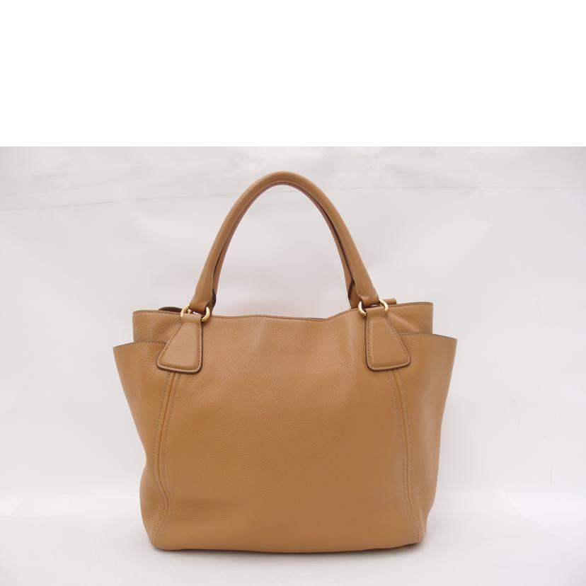 ＰＲＡＤＡ プラダ　トートバッグ　ハンドバック　ショルダーバッグ　茶　斜め掛け　肩掛け　レディース/レザー２ｗａｙトート／キャメル/BN2435//208/Aランク/69