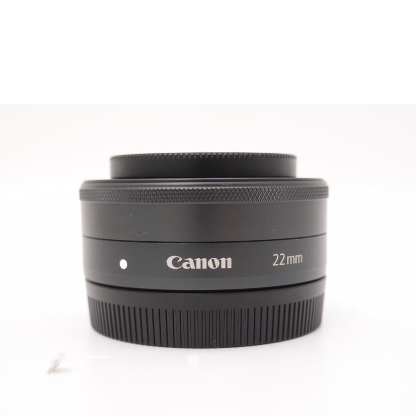 Ｃａｎｏｎ キャノン/デジタル対応レンズ/EF-M 22mm F2 STM//472202001302/Aランク/69