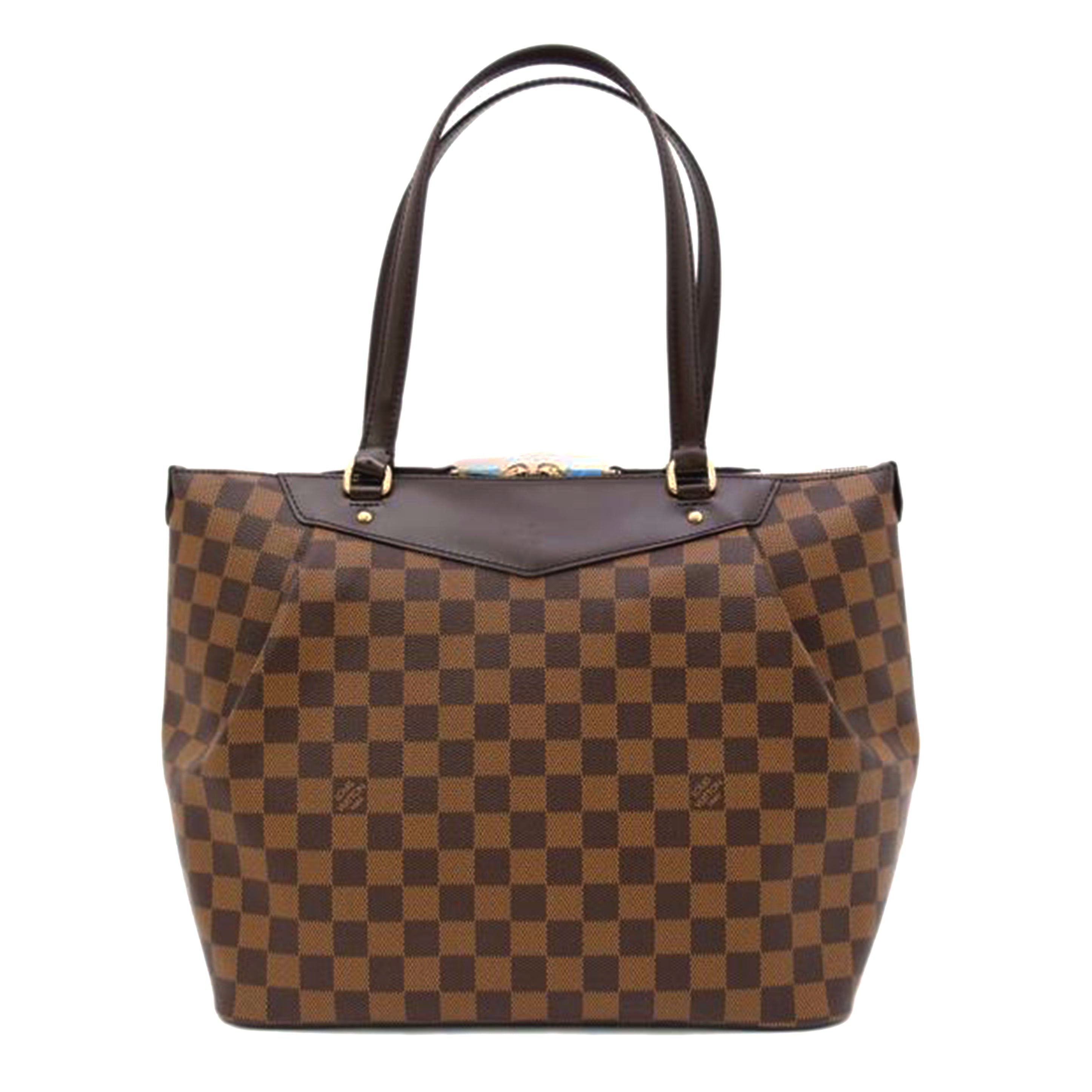 ＬＯＵＩＳ　ＶＵＩＴＴＯＮ ルイ・ヴィトン　トートバッグ　市松模様　ブラウン　Ａ４対応　レディース/ウエストミンスターＧＭ／ダミエ・エベヌ/N41103//DR1102/SAランク/69