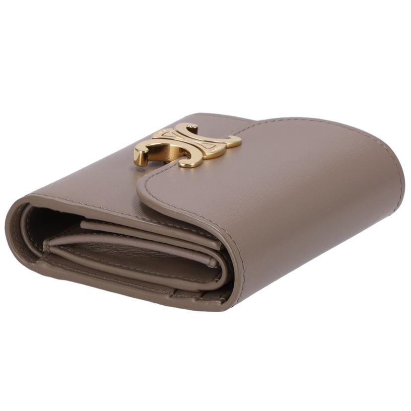 ＣＥＬＩＮＥ セリーヌ/トリオンフスモールフラップウォレット/10D783DPV.10BL//S.TG.3282/Aランク/75