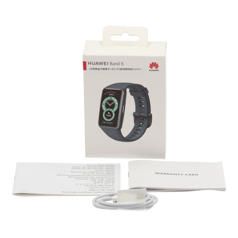 ＨＵＡＷＥＩ ファーウェイ/スマートウォッチ／ＨＵＡＷＥＩ　Ｂａｎｄ　６/FRA-B19//NNTJN22216001078/Bランク/75